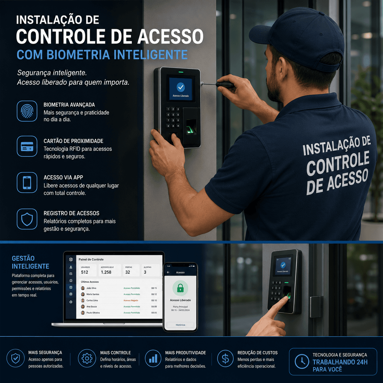 Controle de acesso com